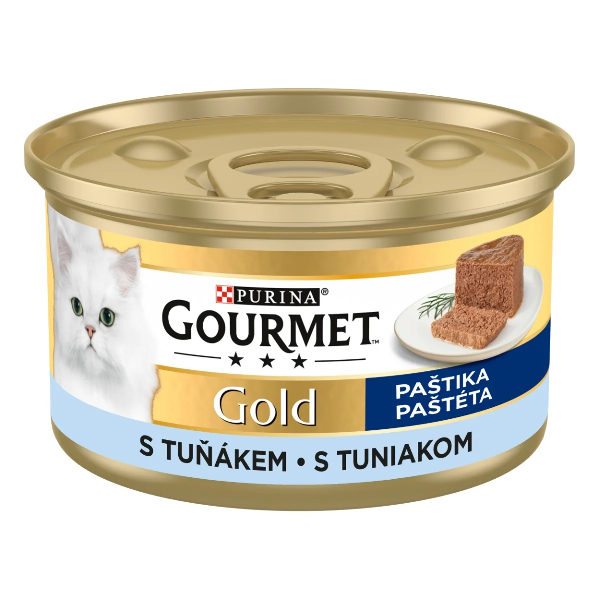 Gourmet Gold konzerva pre mačky tuniak paštéta 85 g 1×1 ks