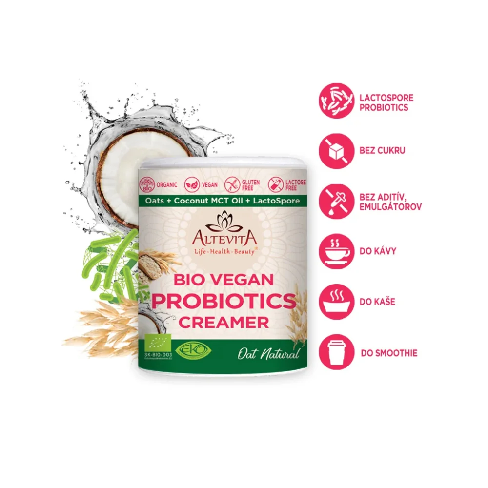 BIO Vegan Probiotics Creamer 2 x 120g