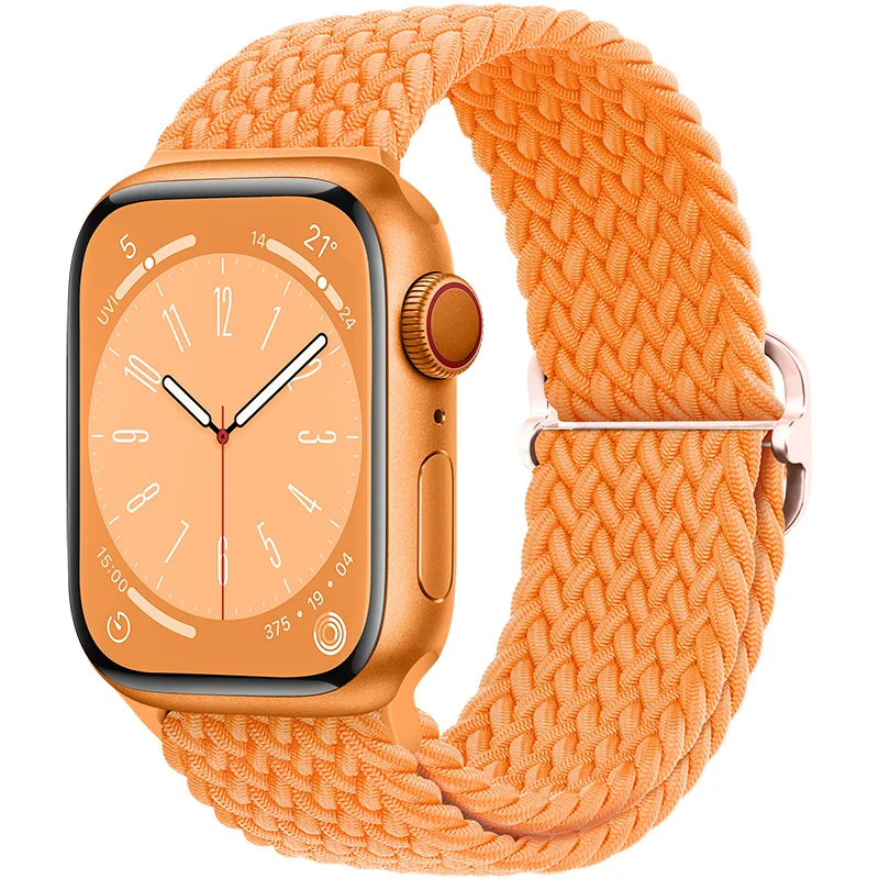 BStrap Elastic Nylon remienok na Apple Watch 38/40/41mm bright orange