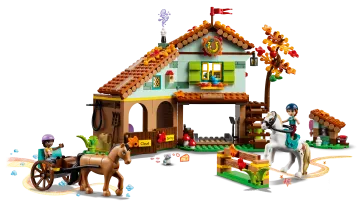 LEGO® Friends 41745 Autumn a jej koňská stajňa 1×1 ks, lego stavebnica