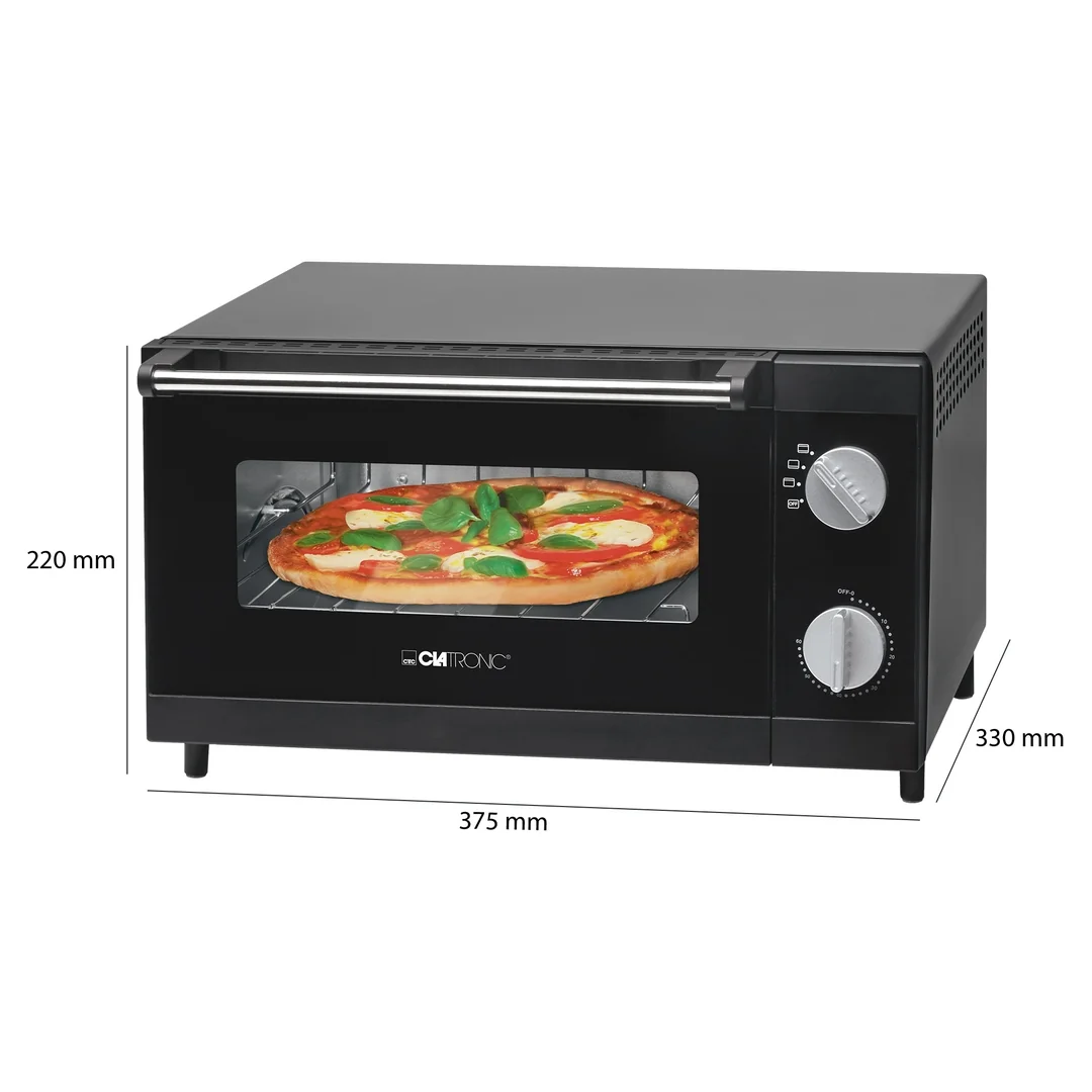 Clatronic MPO 3520 multifunkčná mini rúra na pizzu 12 l