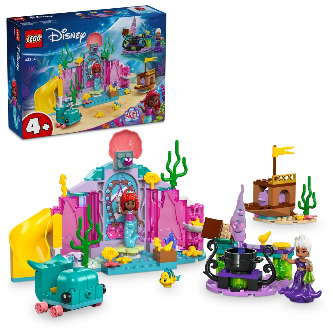 LEGO® Disney™ 43254 Ariel a jej krištáľová jaskyňa