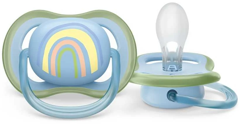Philips AVENT Cumlík Ultra air obrázok 0-6m dúha 1ks 1×1 ks, cumlík