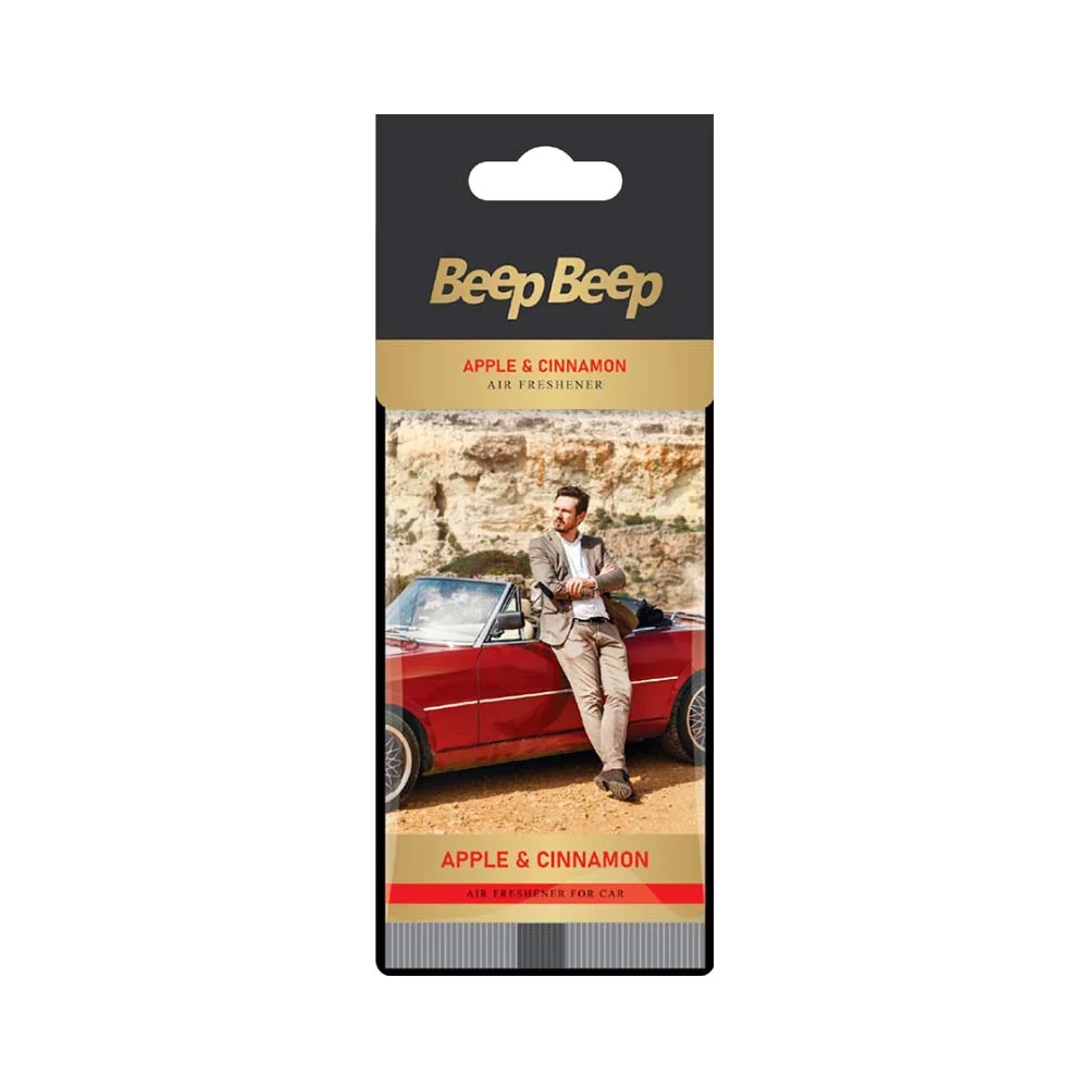 Areon Beepbeep Karta Apple & Cinnamon 1ks 1×1 ks,  osviežovač vzduchu