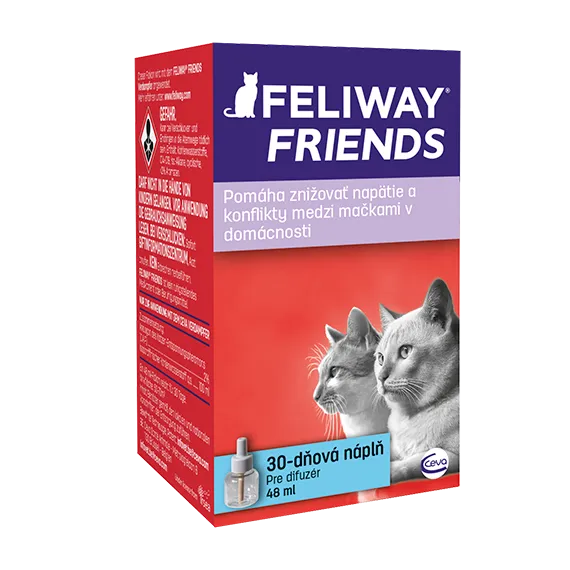 Feliway Friends náhradná náplň pre mačky, 48 ml