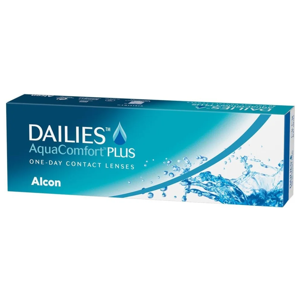 Denné Dailies AquaComfort Plus (30 šošoviek) Dioptrie: 4.5, Zakrivenie: 8.7