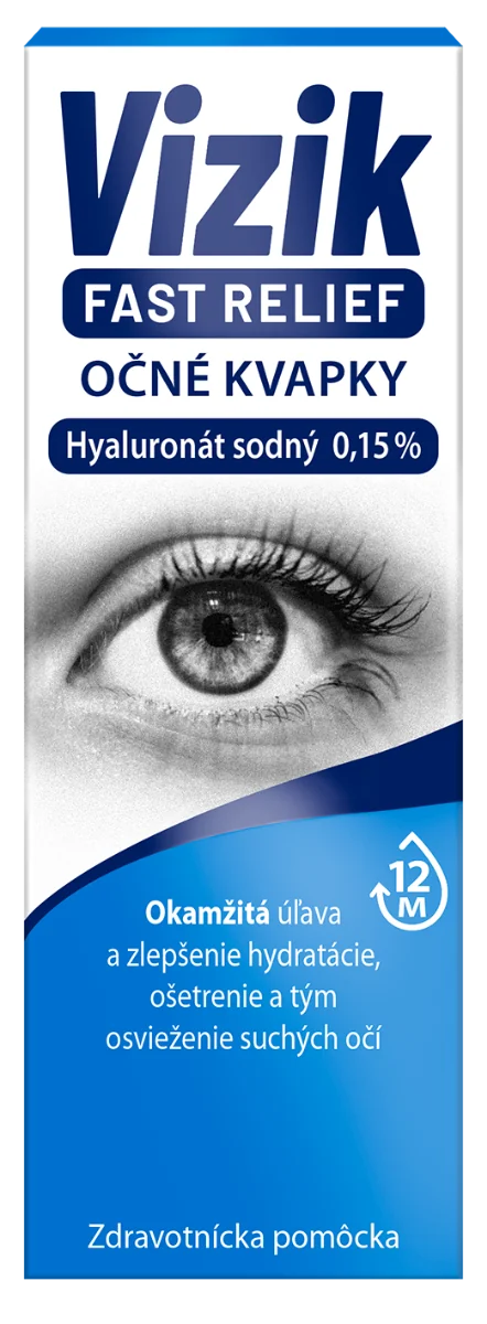VIZIK Fast relief očné kvapky 10 ml