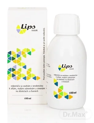 Lips roztok na afty 1×100 ml, roztok na afty