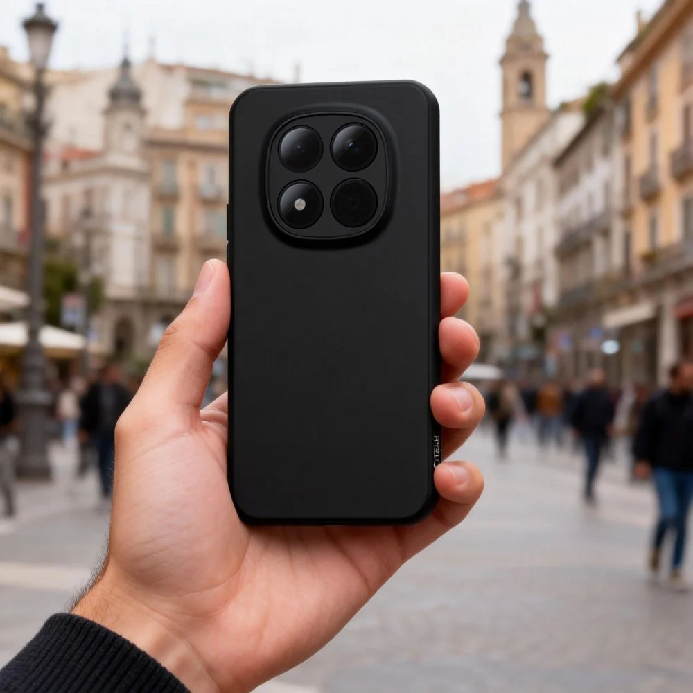 Silikónový obal pre Xiaomi Redmi Note 15 Pro 5G Čierna