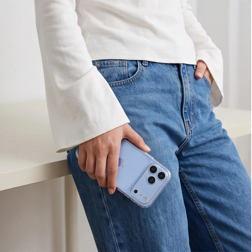 Tech-Protect FlexAir Hybrid kryt na iPhone 17 Pro / 18 Pro, priesvitný