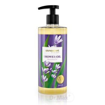 SKINEXPERT BY DR. MAX shower oil lavender 1×250 ml, sprchový olej