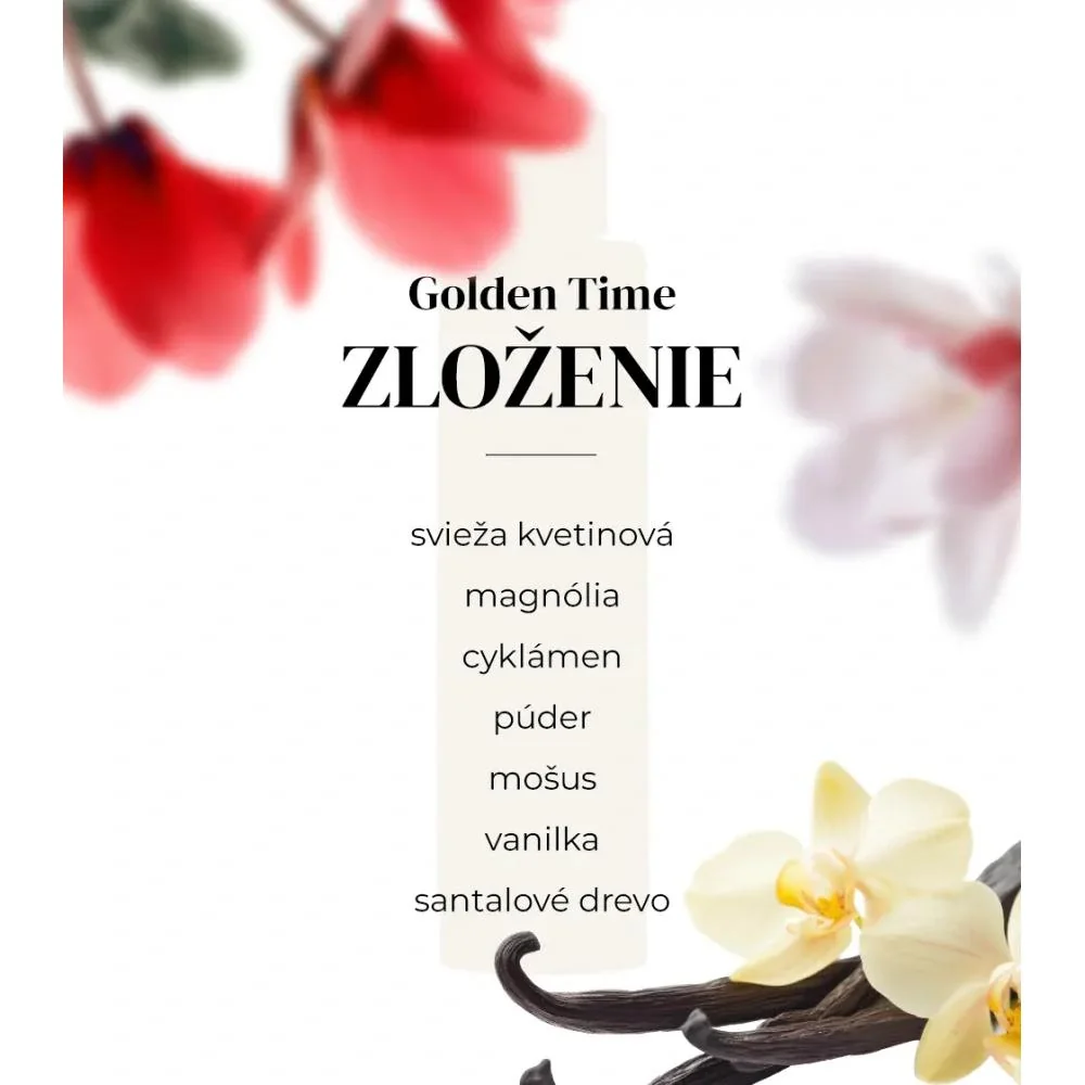 Zdravko Relax - Golden time parfém na pranie 100ml (20 pracích dávok) Objem: 100 ml