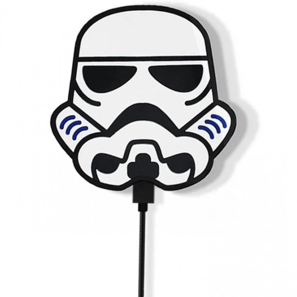 3D Powerbanka Stormtrooper - 5000 mAh - Biela
