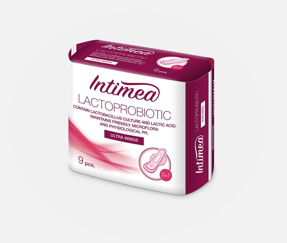 Intimea Lactoprobiotic 3v1 Ultra wings hygienické vložky 1 x 9 ks