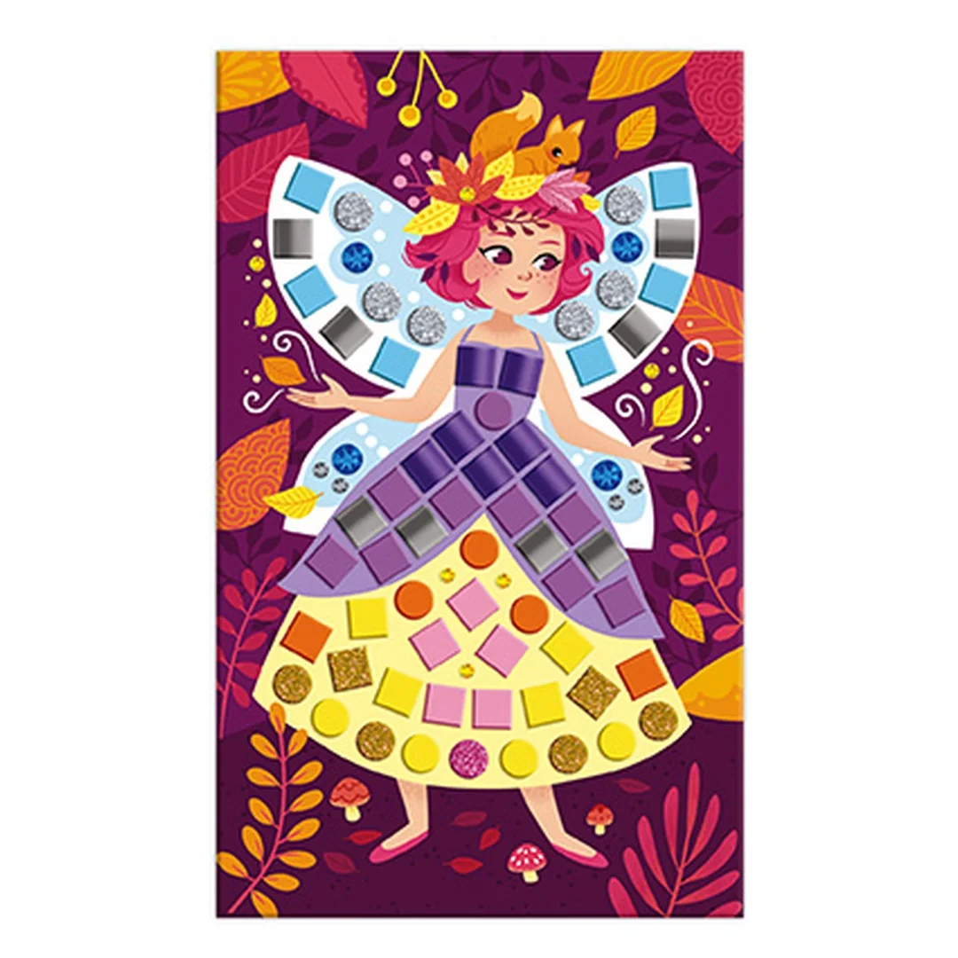 Janod Atelier Maxi Kreatívna sada Mozaika Princezné a víly Maxi 5+ 