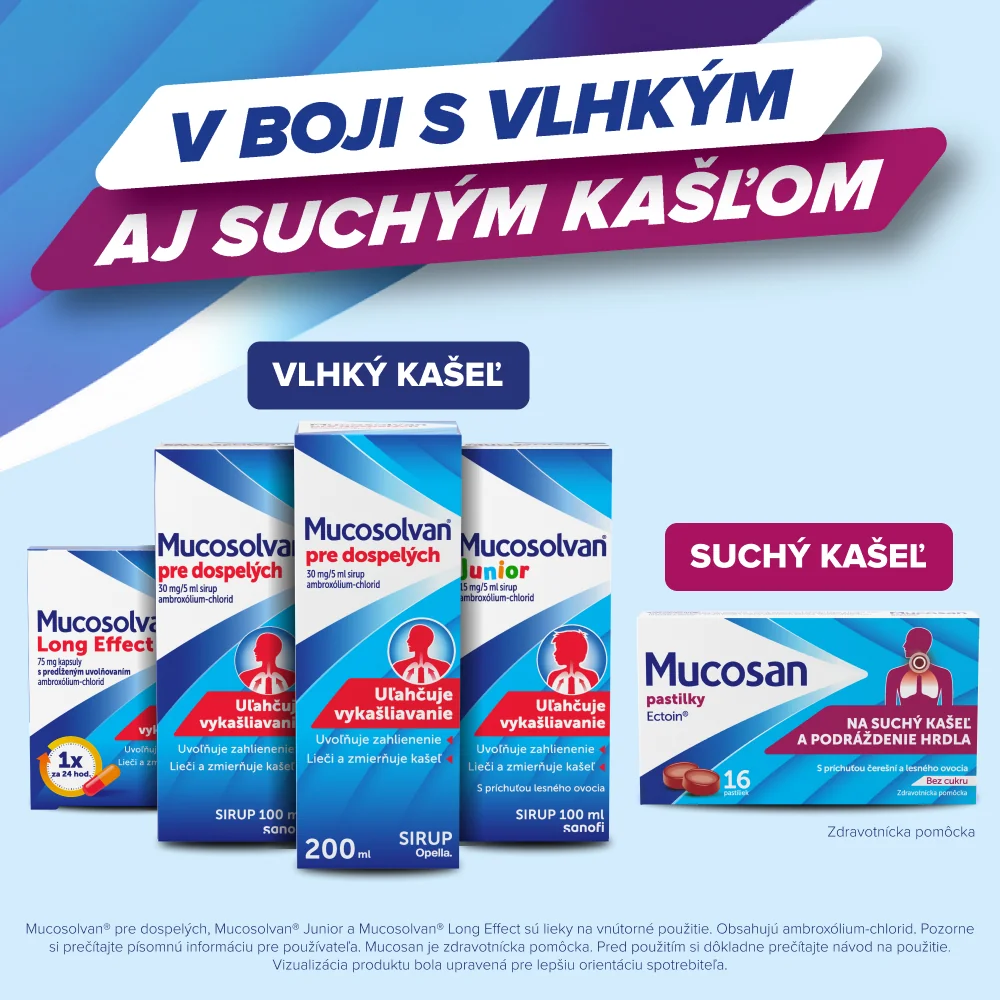 Mucosan pastilky 16 ks