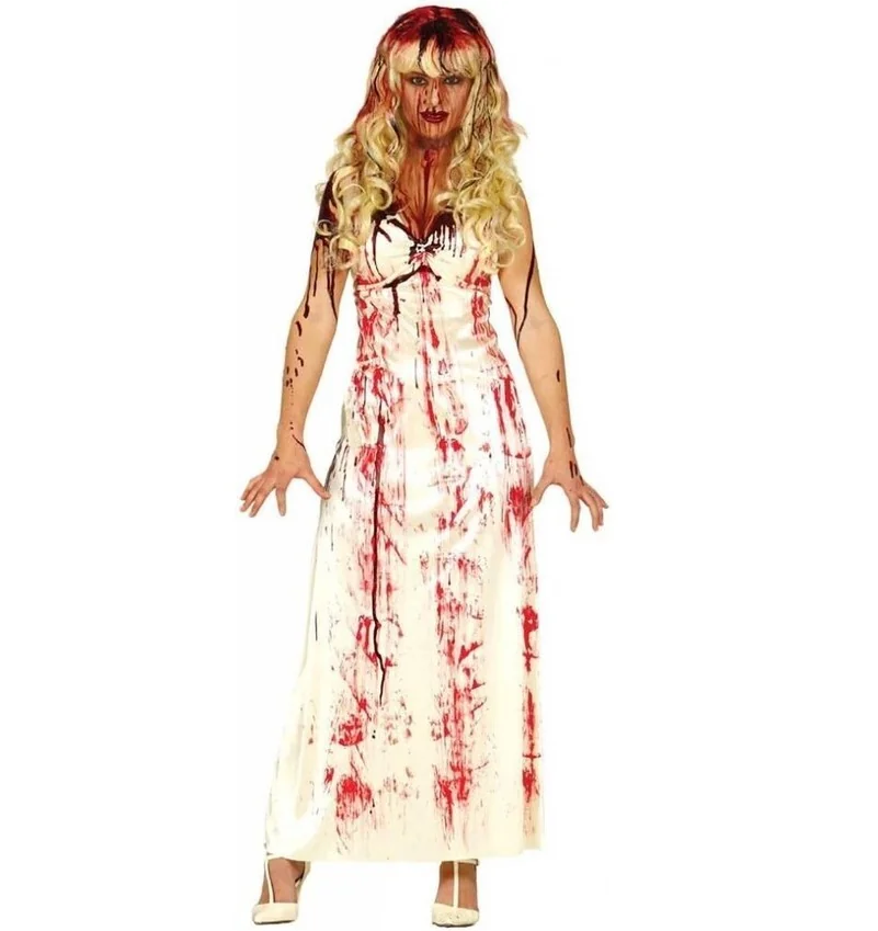 Kostým Zombie nevesta krvavá M 38-40