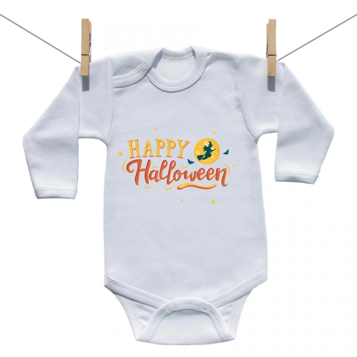 Boodyy Body s dlhým rukávom Happy Halloween Veľkosť: 98