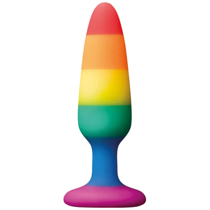 Análny kolík s prísavkou Rainbow Euphoria, malý