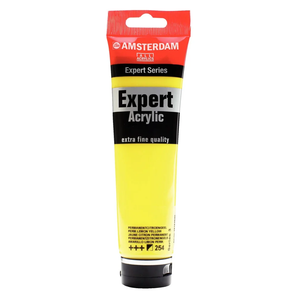 Akrylová farba expert 150ml Amsterdam - 254 Lemon Yellow-Amsterdam