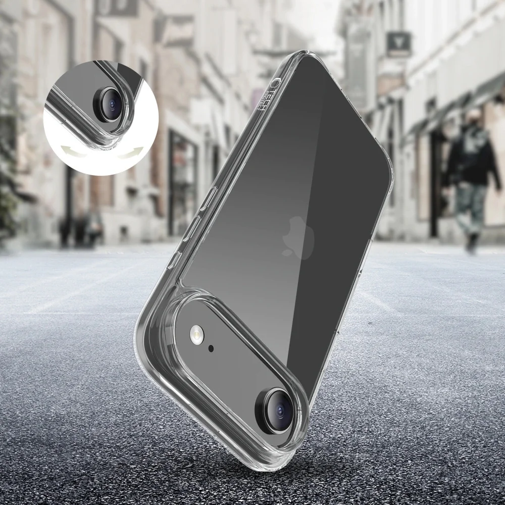 Tech-Protect FlexAir Hybrid kryt na iPhone 17 Air, priesvitný