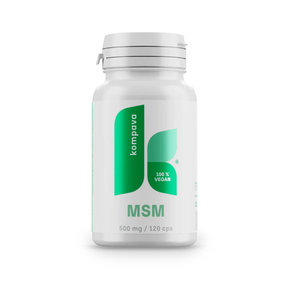 kompava MSM 500 mg 1×120 cps, výživový doplnok