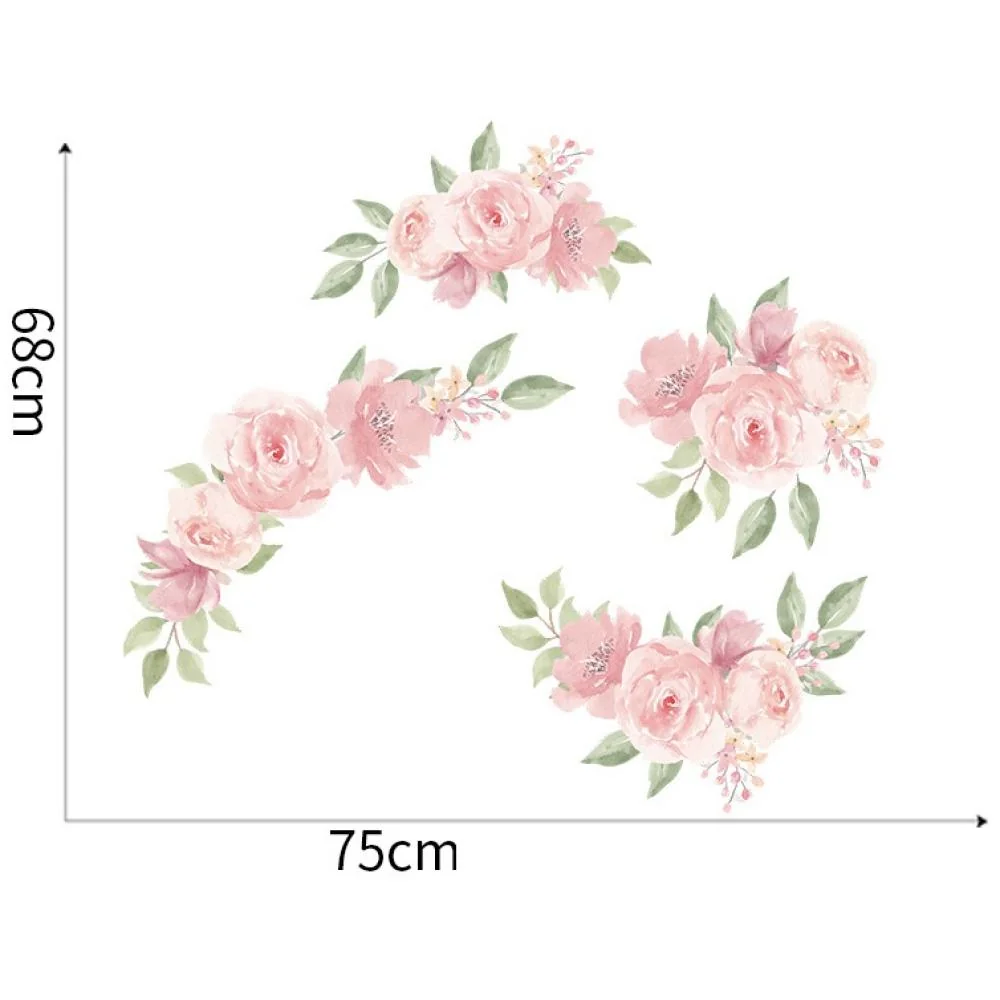 Samolepka na stenu Tapeta Pivónia-Typ2 68x75 cm, PVC