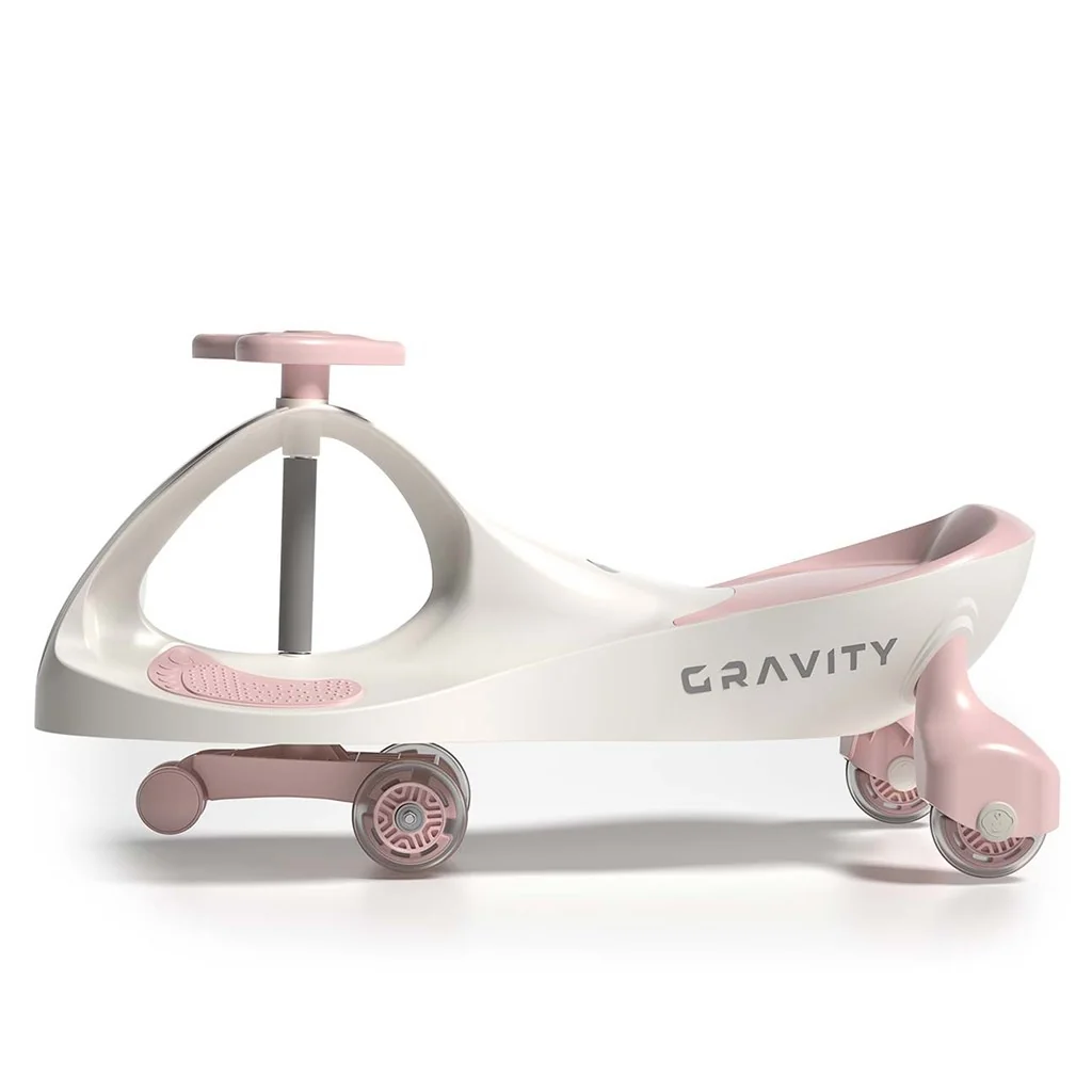 Detské gravitačné odrážadlo Gravity Milly Mally cream pink