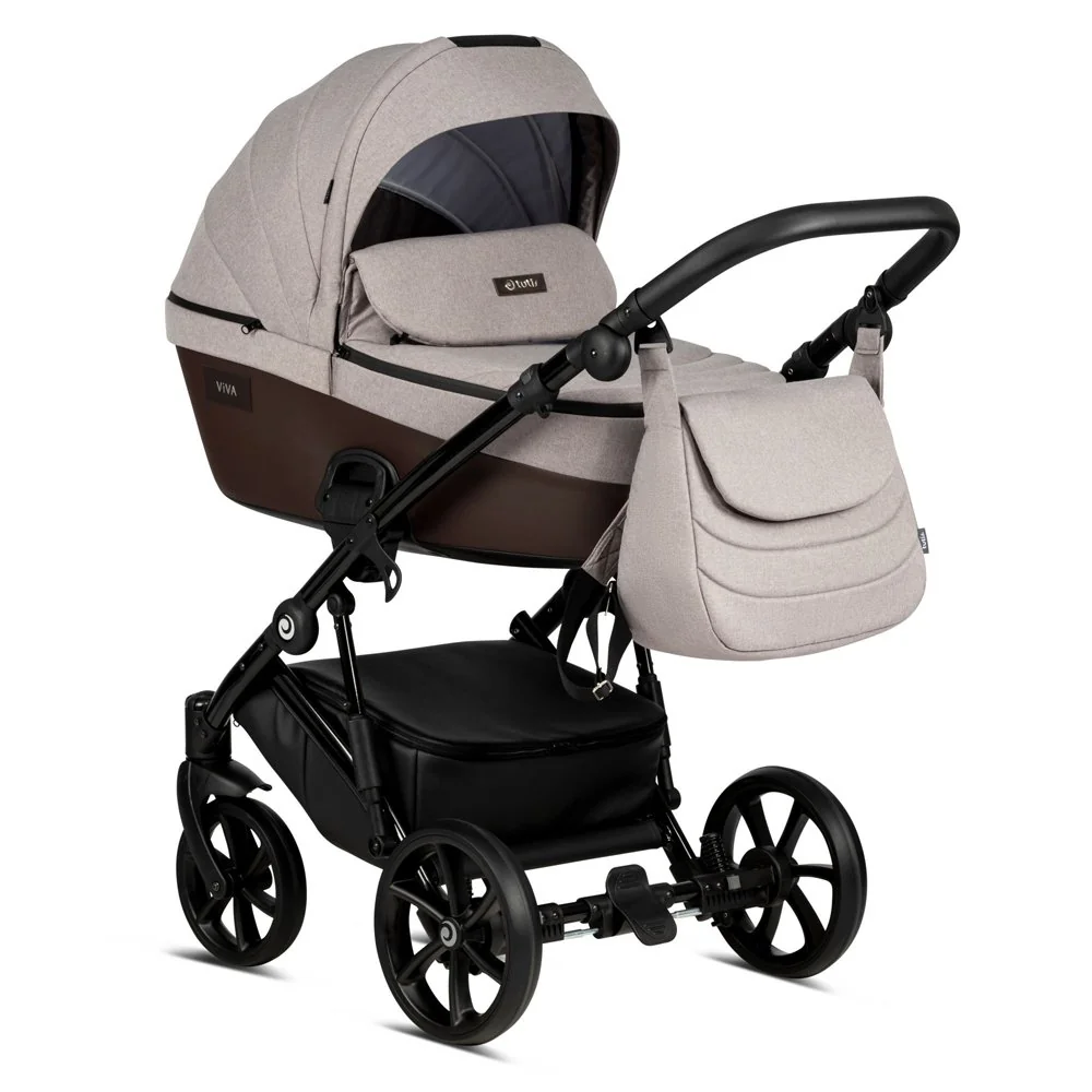 Kočík kombinovaný Viva4 2v1 Warm Grey 