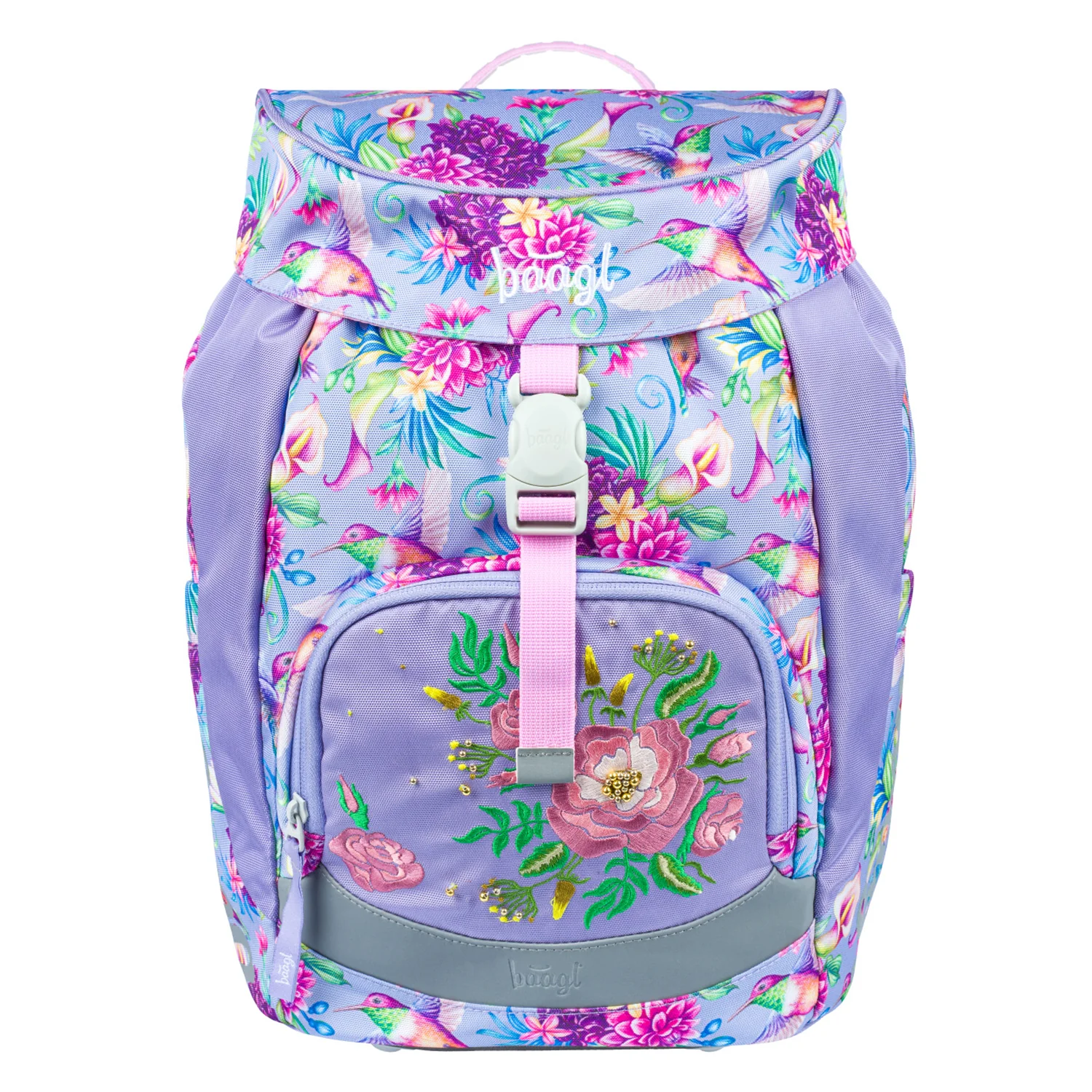 Baagl Školský batoh Airy Kolibrík ergonomický, modrý