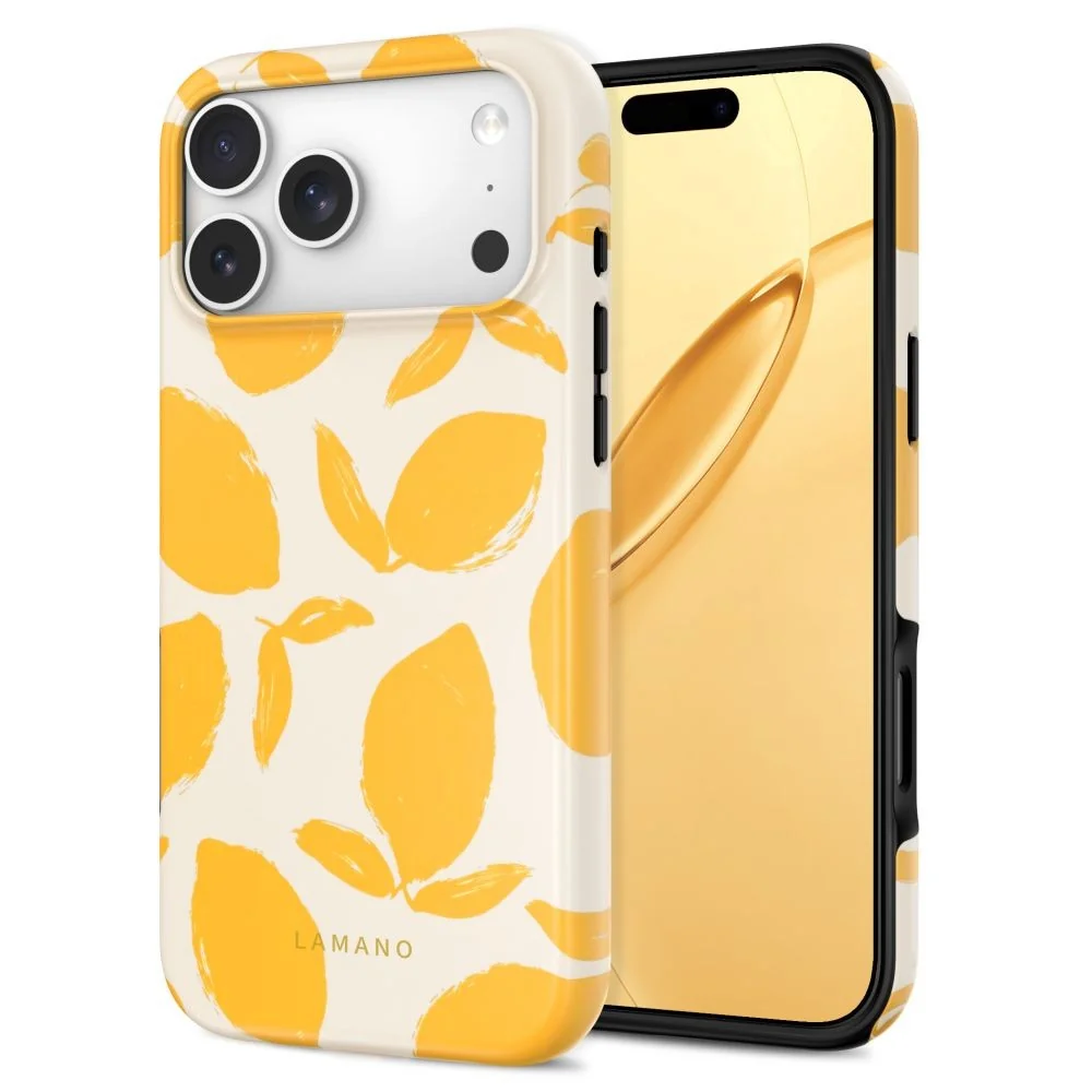 Tech-Protect Lamano MagSafe kryt na iPhone 17 Pro Max / 18 Pro Max, lemon