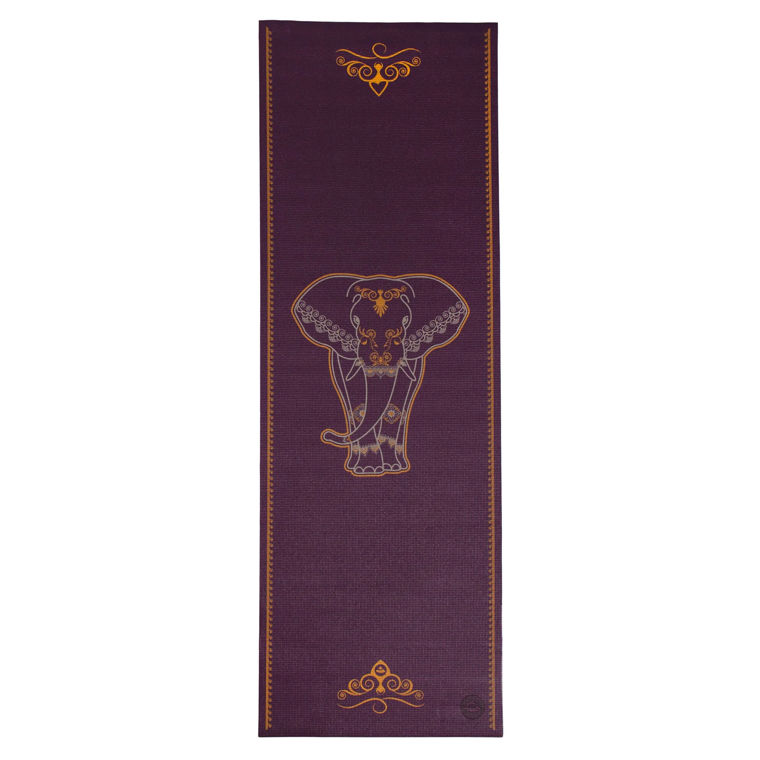 Bodhi Leela Big Elephant joga podložka 183 x 60 cm 4 mm baklažánová