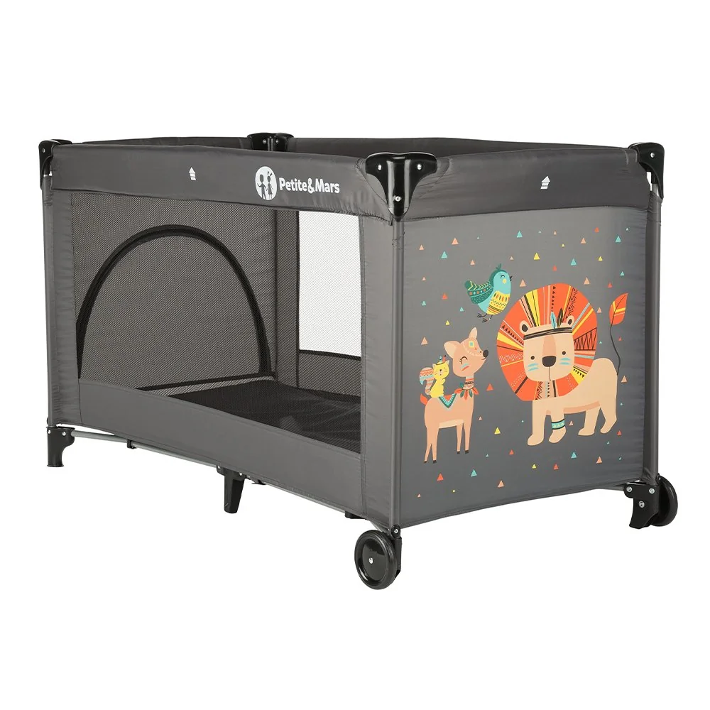 Postieľka cestovná Koot - Lion Grey