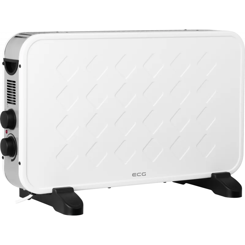 Ohrievač konvektor s ventilátorom ECG TK2070 WHITE