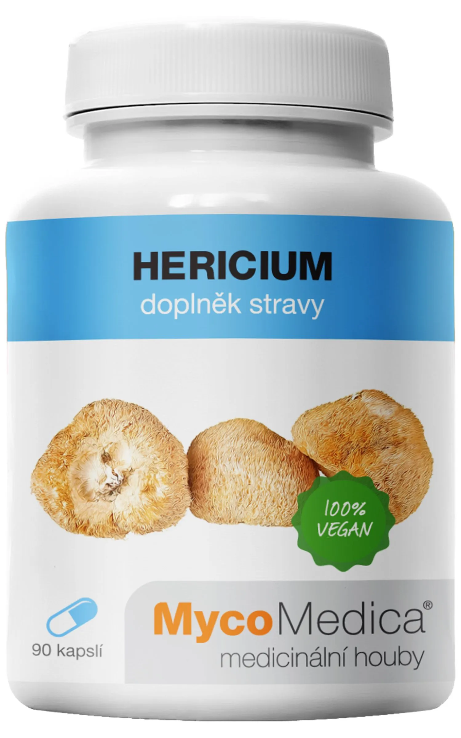 Mycomedica Hericium 30% Vegan 500mg 90cps