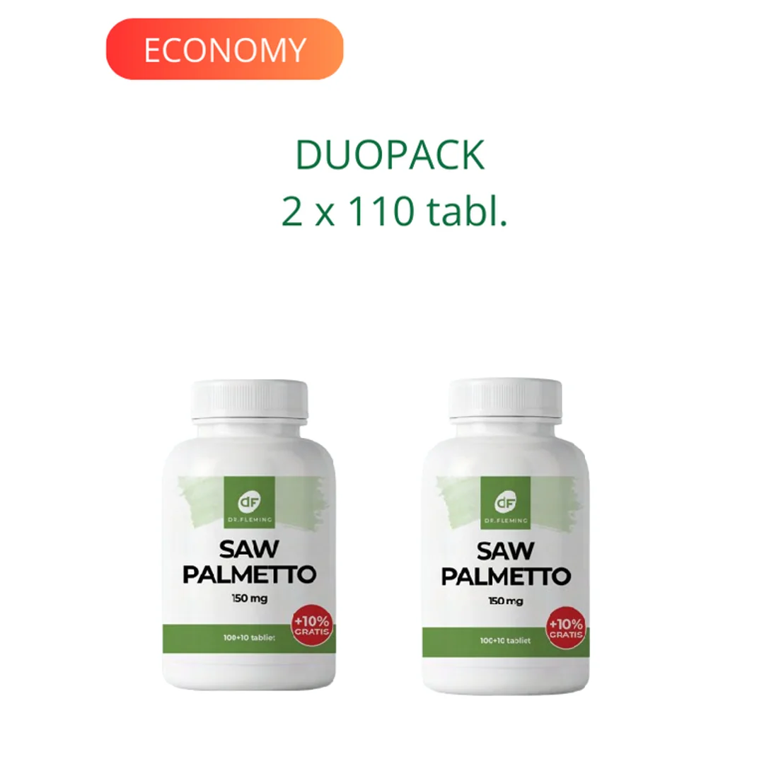 DR. FLEMING Saw Palmetto 150mg +10% gratis 220ks DUOPACK