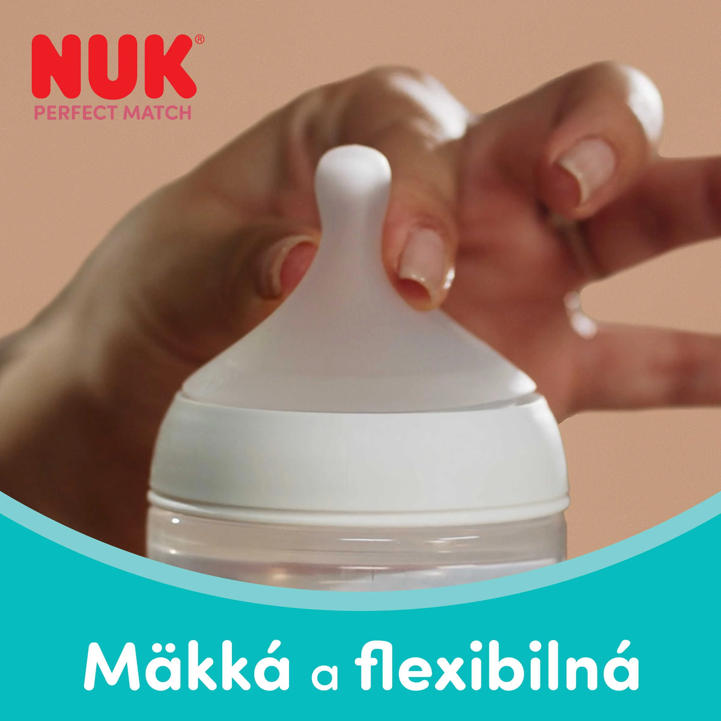 NUK flaša Perfect Match DISNEY Mickey GREY 260 ml 1 ks