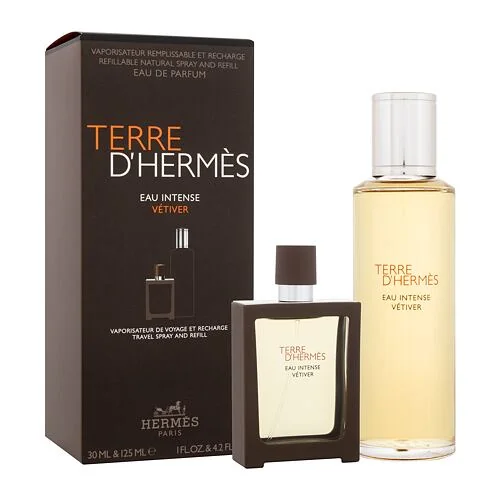 Hermes Terre D'Hermes EDP-S 125ml + EDP-S Refill 30ml 1×1 set, darčeková sada