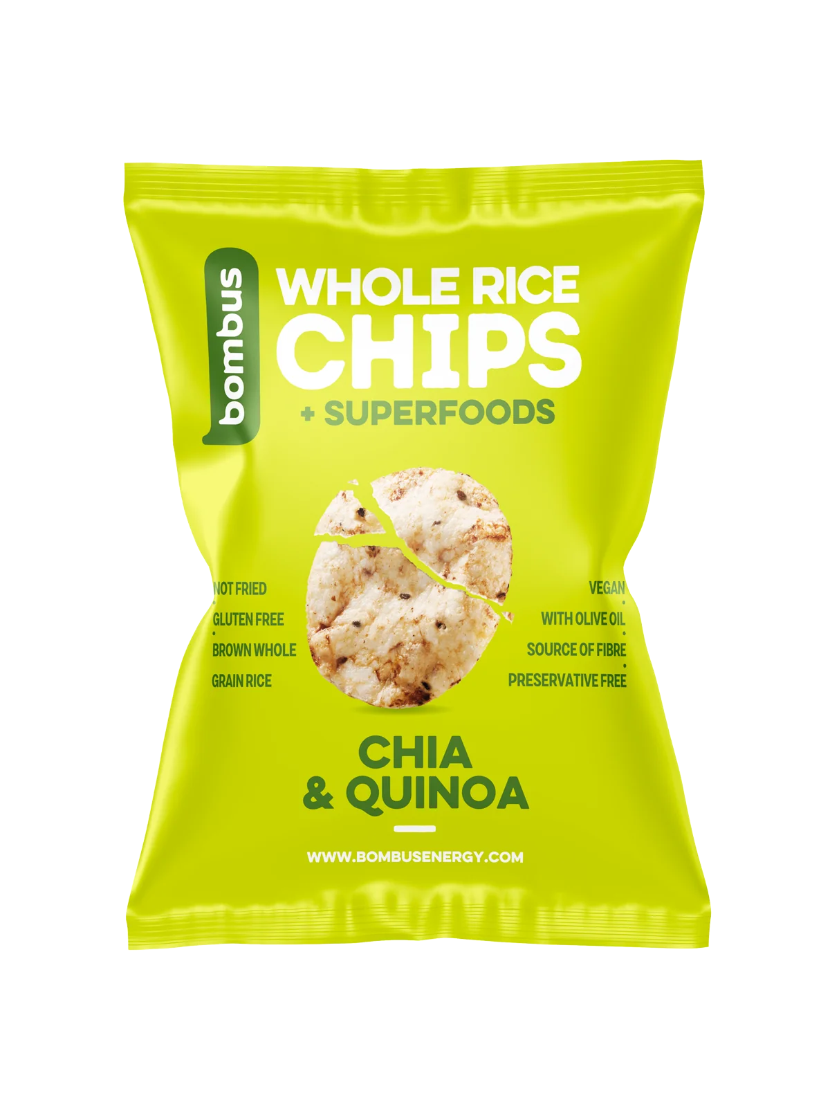 RICE CHIPS chia&quinoa, 60 g