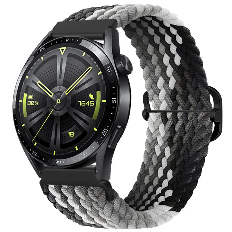 BStrap Elastic Nylon remienok na Xiaomi Amazfit GTR Mini black qiao