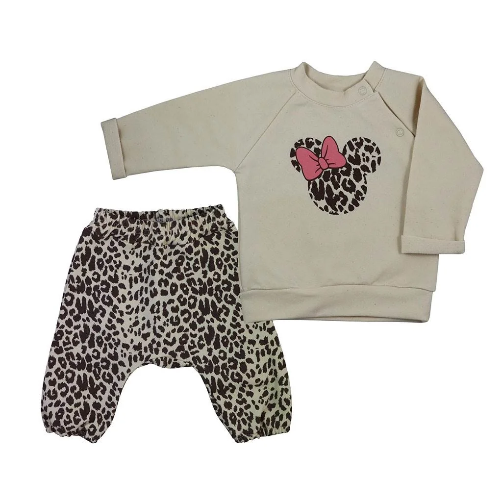 Dojčenské tepláčky a mikinka Koala Panther girl 62 (3-6m),