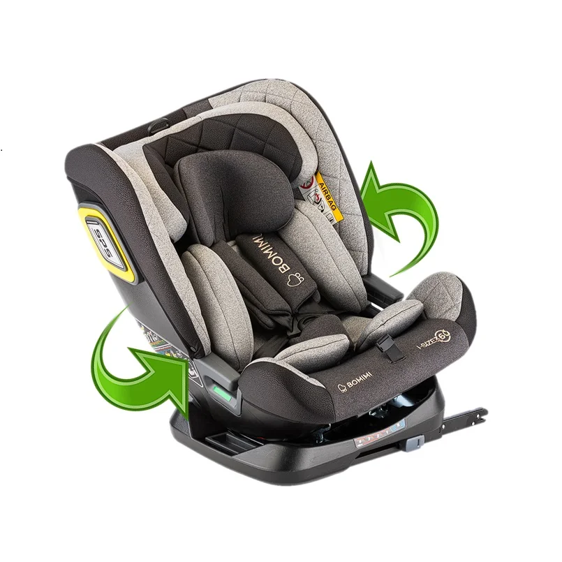 Bomimi IDEAfix i-Size 360° autosedačka 40-150 cm metalic melange