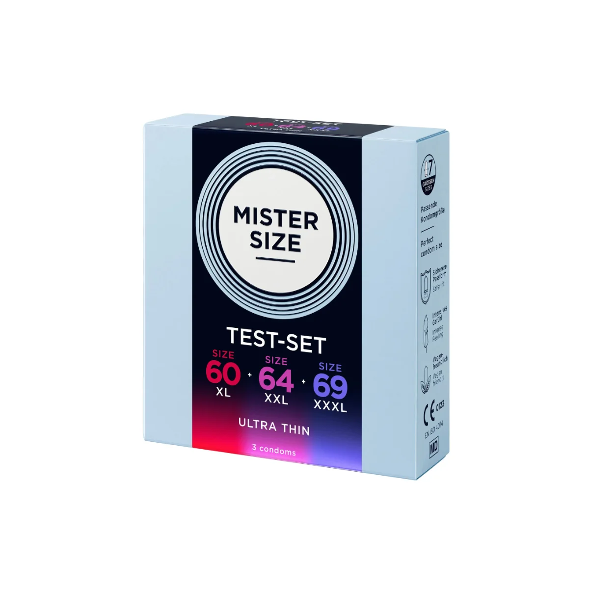 Mister Size 60-64-69 mm 3-pack