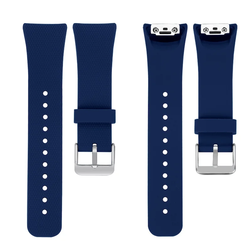BStrap Silicone Land remienok na Samsung Gear Fit 2 dark blue