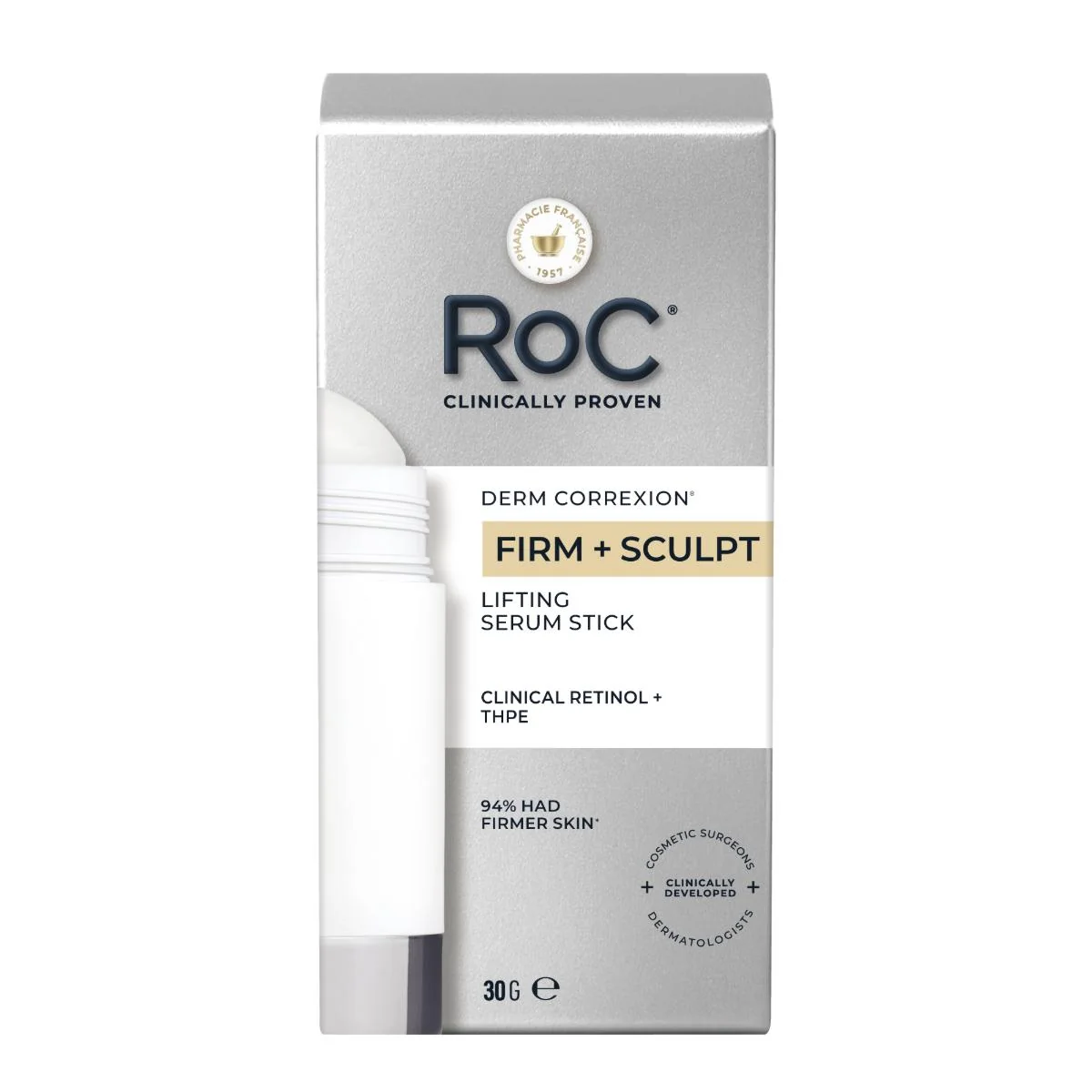 RoC Derm Correxion spevňujúce sérum v tyčinke, 30 g 30 g
