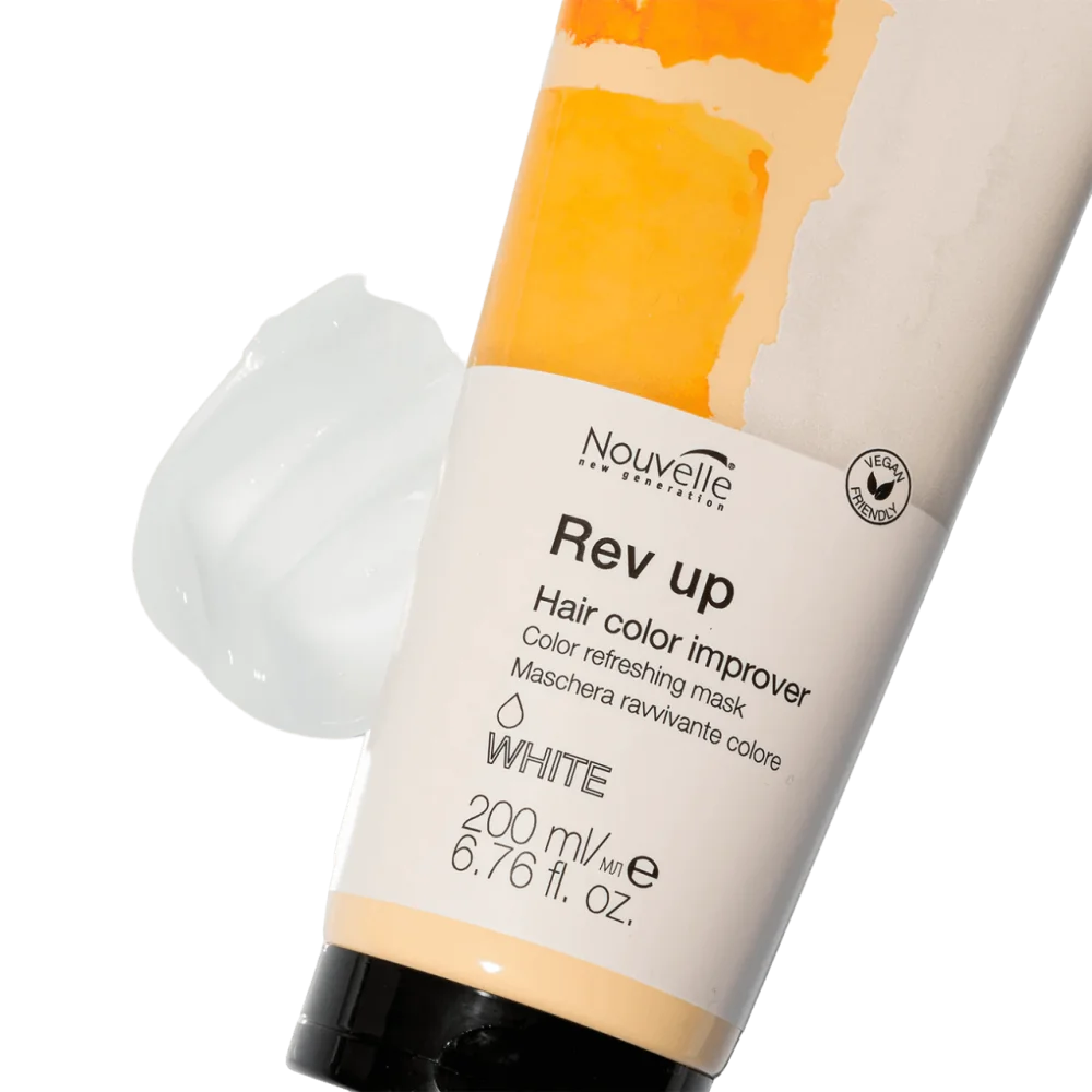 NOUVELLE Farebná maska REV UP WHITE - Biela