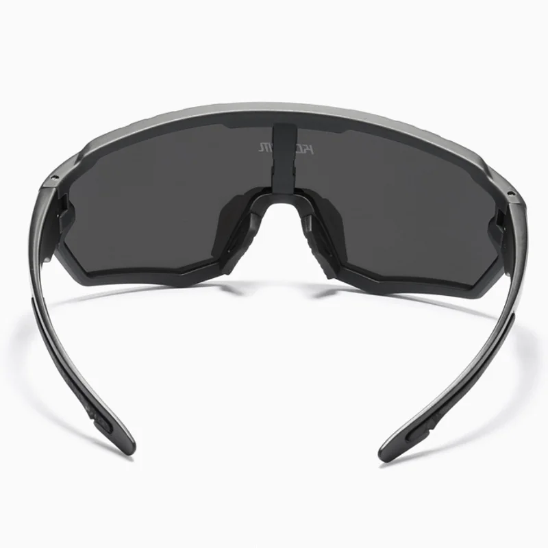 KDEAM Warren 01 cyklistické okuliare, Black / Black 