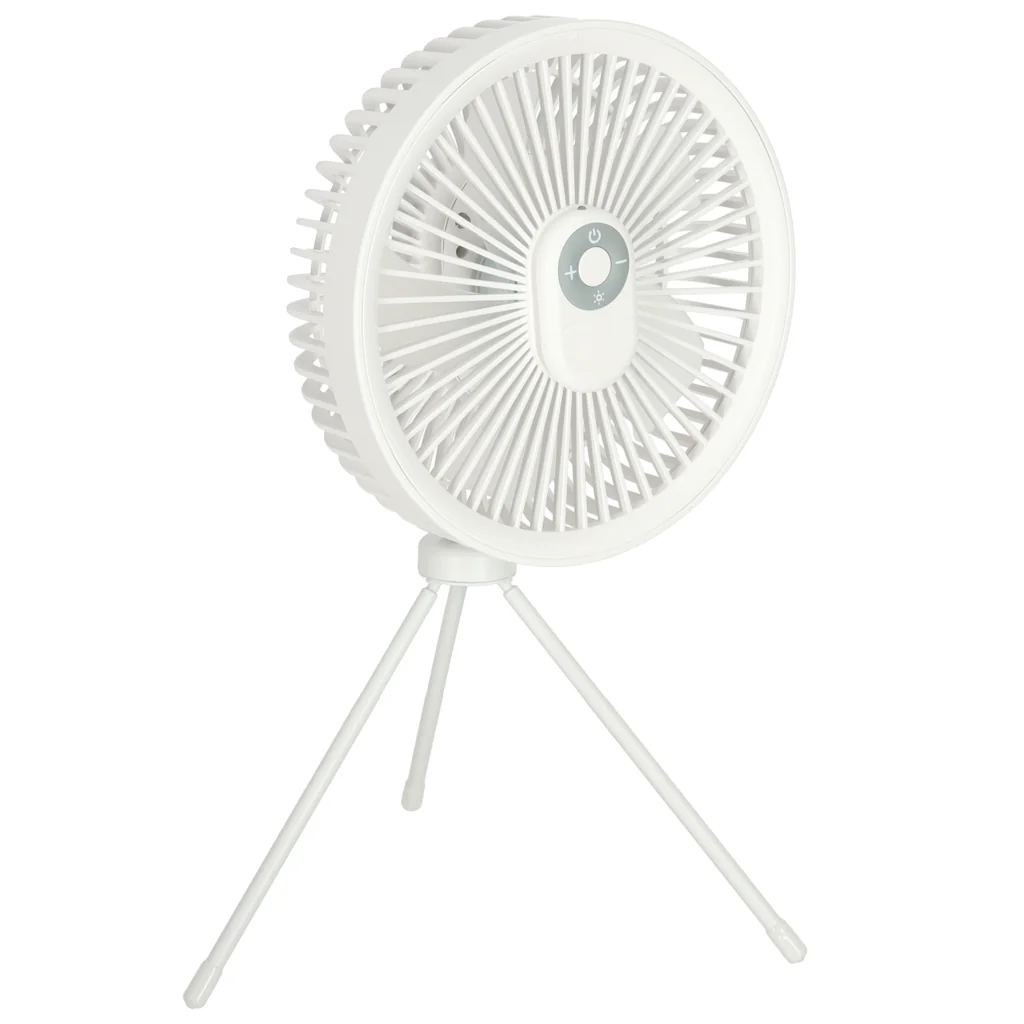Bezdrôtový stolový ventilátor – 4000 mAh, 4 režimy, diaľkový ovládač, USB-C