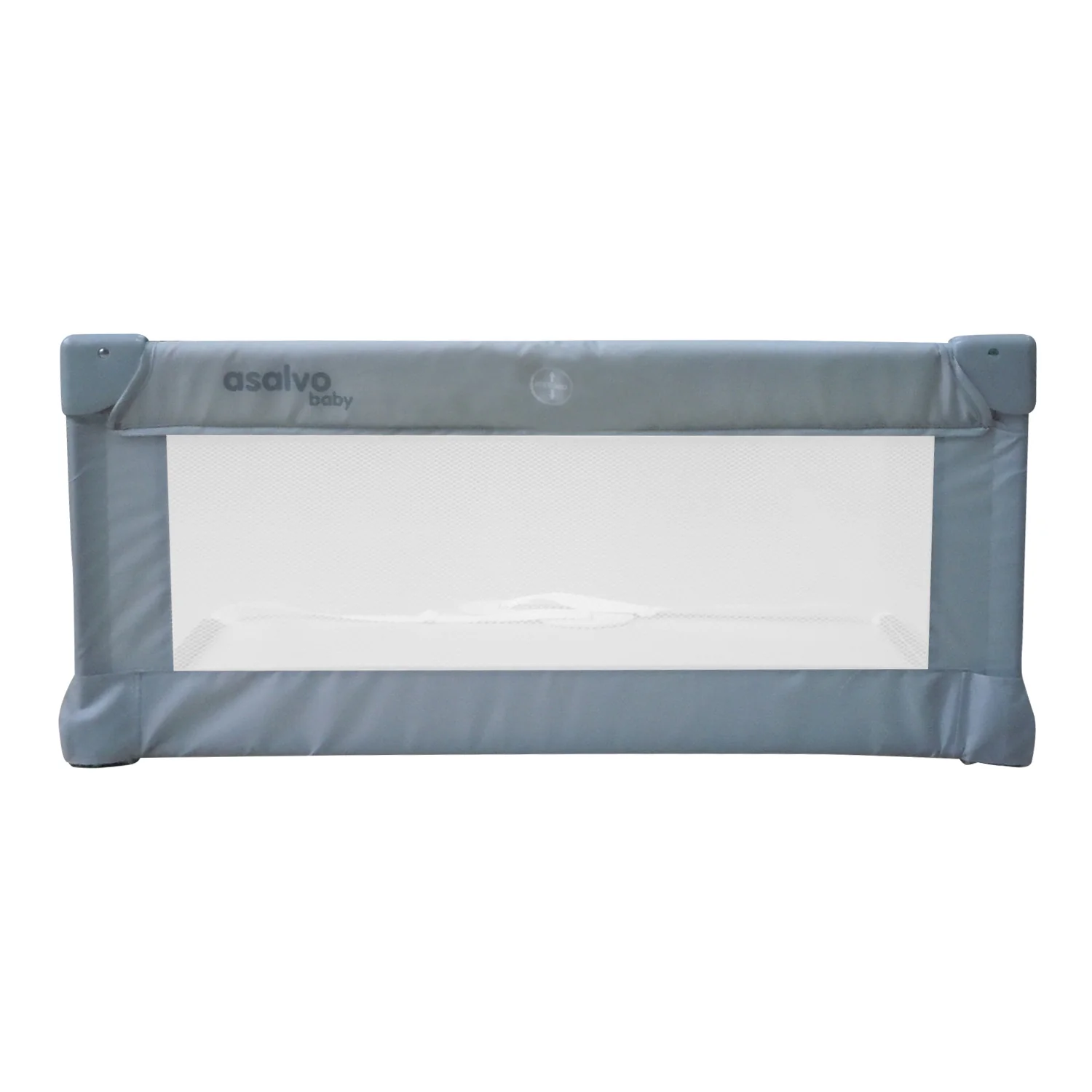Asalvo zábrana na posteľ 90 cm sivá