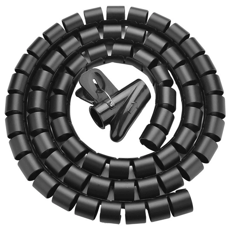 Ugreen Spiral Tube organizér káblov 1.5m, čierny